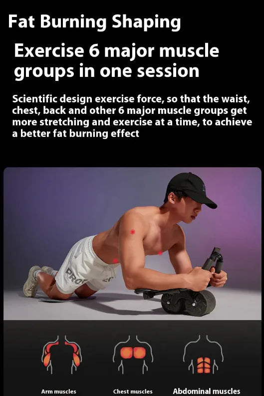 Bauchroller mit Automatischem Rückprall